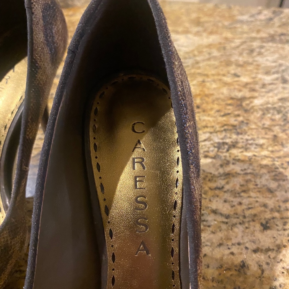 Leopard Print Heels - image 5